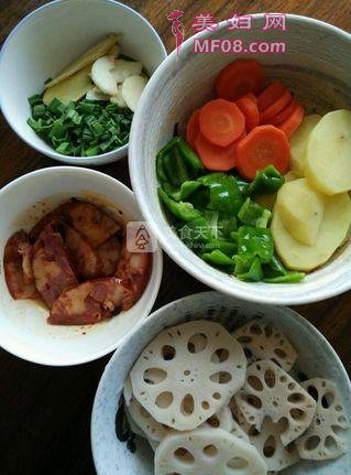 香辣藕片土豆片