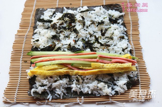 紫菜包饭的做法