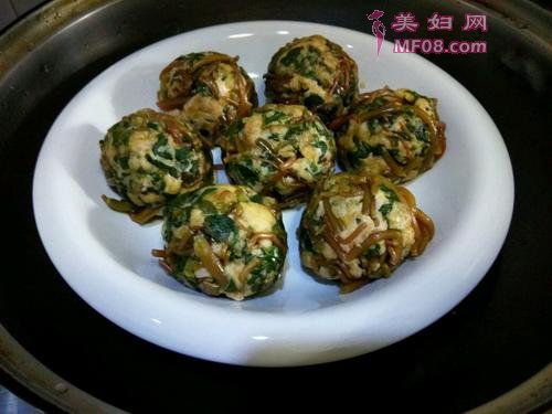 马齿苋团子的做法