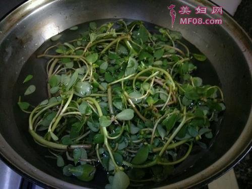 马齿苋团子的做法