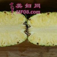 虾仁什锦凤梨炒饭的做法图解2
