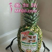 虾仁什锦凤梨炒饭的做法图解1
