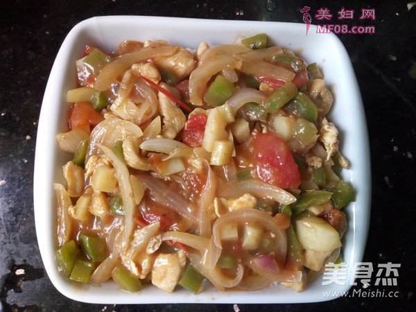 鸡肉焗饭的做法
