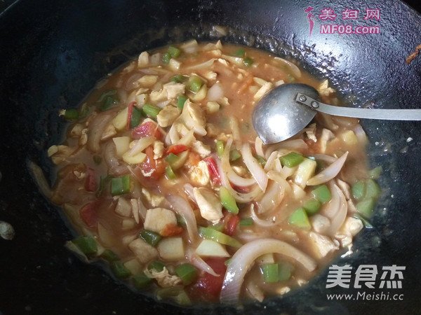 鸡肉焗饭的做法