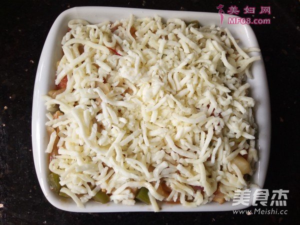 鸡肉焗饭的做法