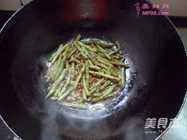 肉末四季豆的做法
