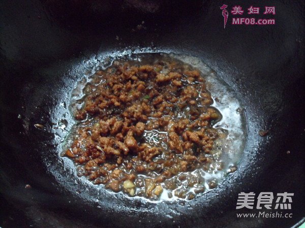 肉末四季豆的做法