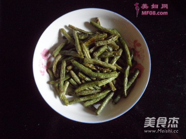 肉末四季豆的做法