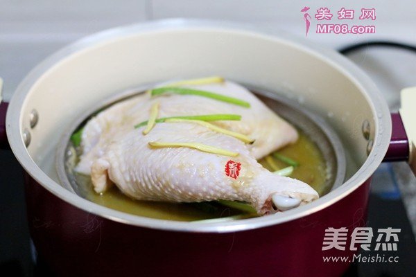 盐焗鸡粉蒸鸡腿的做法