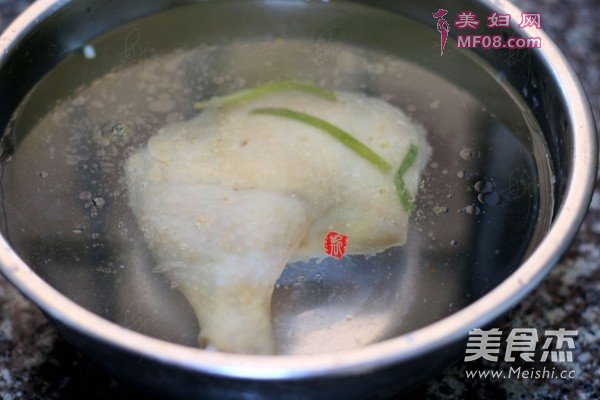 盐焗鸡粉蒸鸡腿的做法