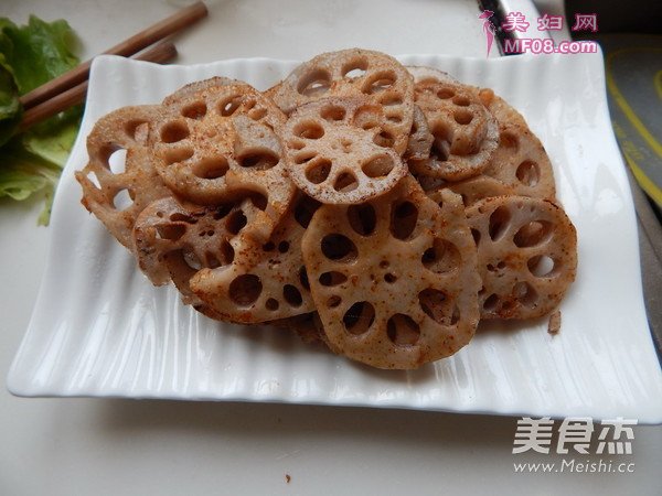 回锅藕片的做法