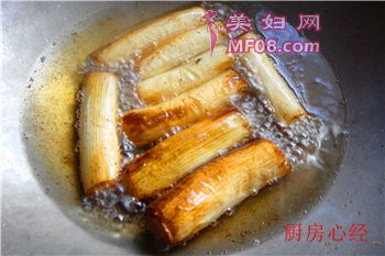 虾仁山药烧大葱步骤5
