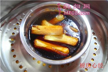 虾仁山药烧大葱步骤6