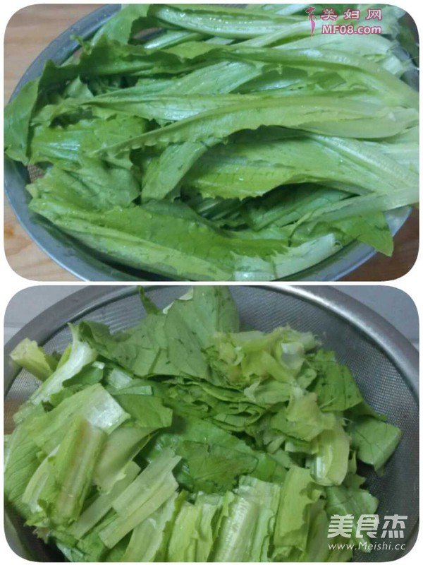 蒜蓉油麦菜的做法