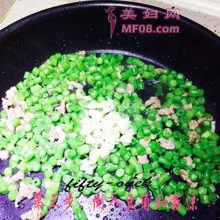 豆角肉沫