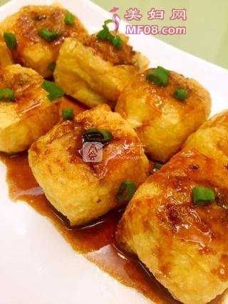 油豆腐酿肉