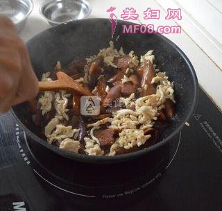 茄子鸡柳