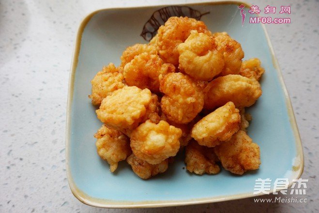 糖醋脆皮虾仁的做法