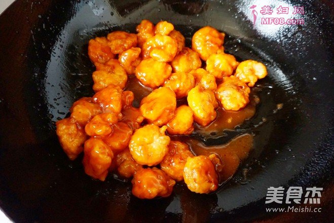 糖醋脆皮虾仁的做法
