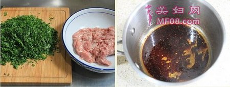 鲜肉香菜锅贴的做法步骤1