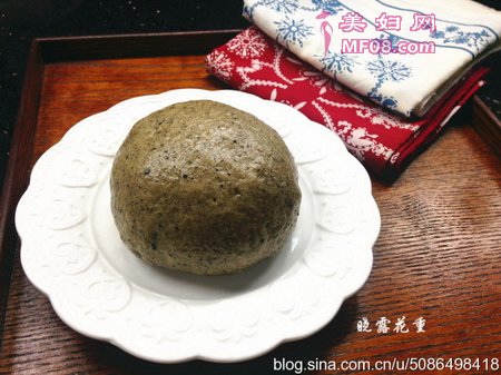 芝麻红糖馒头的做法