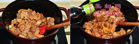 酱香牛肉面步骤5-6