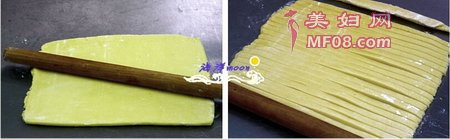马蹄莲蛋卷步骤3-4