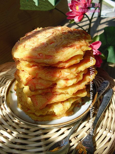 胡萝卜土豆煎饼
