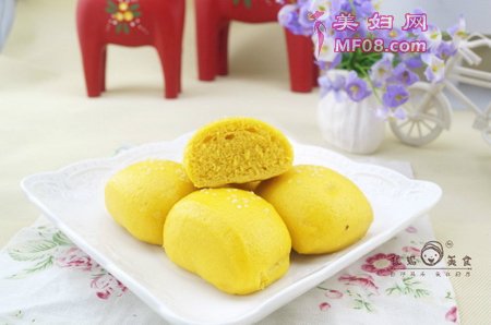 迷你南瓜刀切小馒头的做法