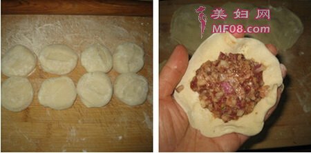 (图)羊肉馅饼步骤5-6