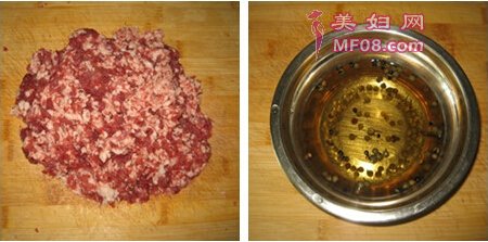 (图)羊肉馅饼步骤1-2