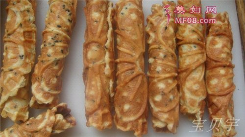 香酥花生蛋卷步骤13