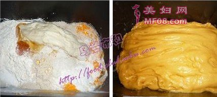 南瓜大花朵包的做法步骤5-6