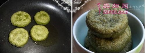 生煎清明饼步骤15-16
