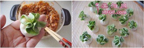 碧绿青菜包步骤11-12