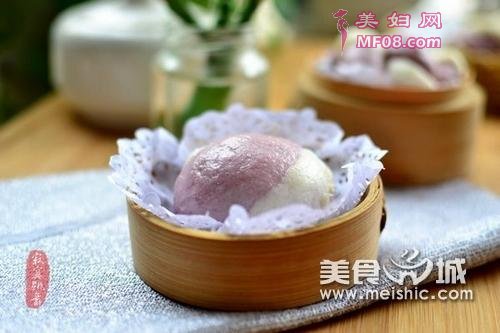 紫薯花卷怎么做