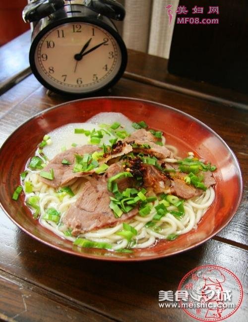 清汤牛肉面的做法