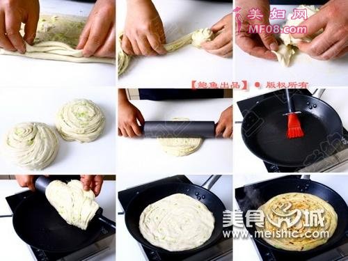 葱香手撕饼做法