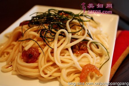 葱油开洋拌面