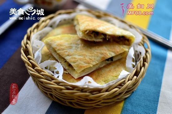 咖喱素馅烙饼