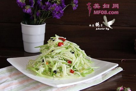 生拌西葫芦的做法步骤