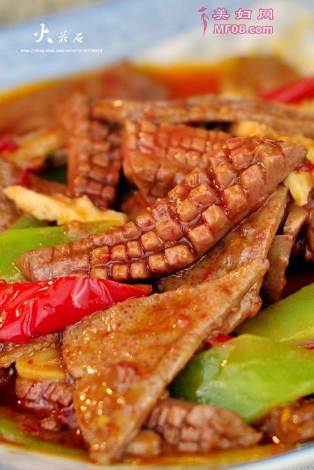 肝腰合炒的做法