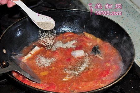 油淋番茄鱼的做法步骤19