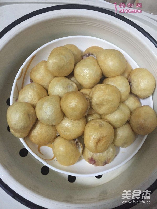 小油面筋肉圆的做法