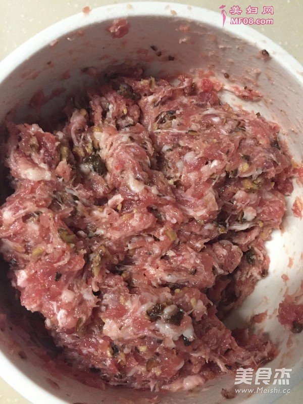 小油面筋肉圆的做法