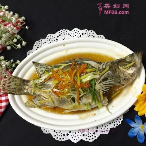 清蒸桂花鱼的做法