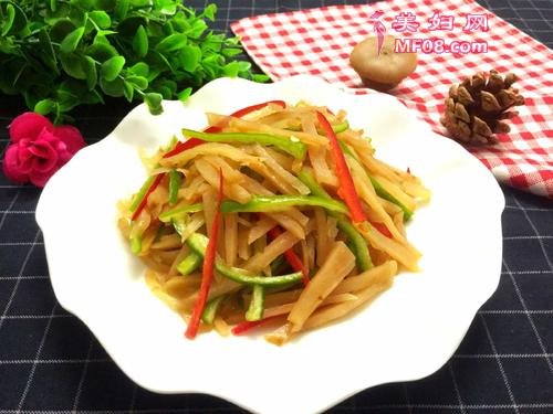 凉拌咸菜丝的做法
