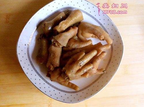 黄瓜拌凤爪的做法