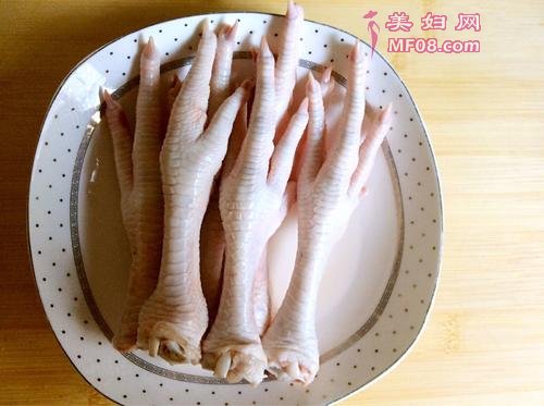 黄瓜拌凤爪的做法
