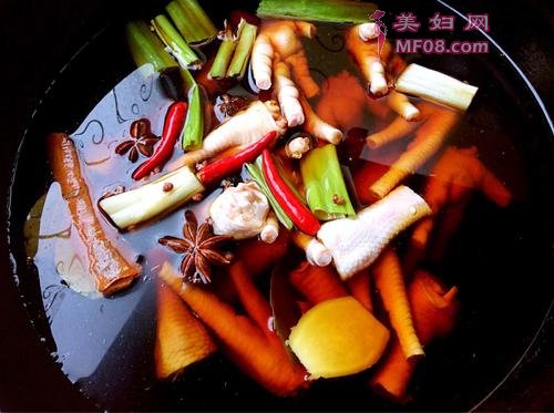 黄瓜拌凤爪的做法